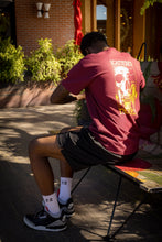 Load image into Gallery viewer, ASU Maroon Scattered Thoughts tee
